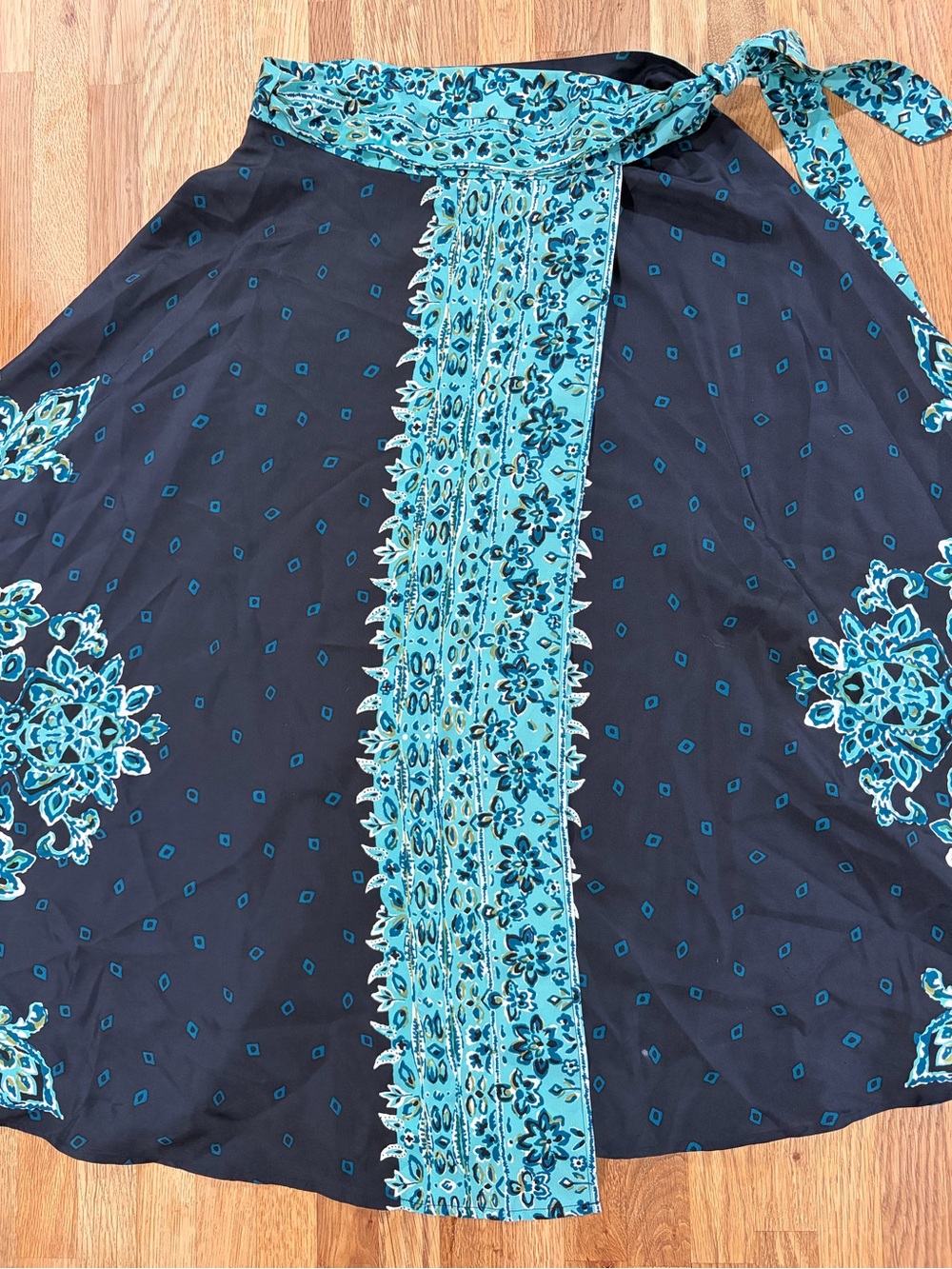 Talbots- Wrap Skirt - Picture 2 of 5